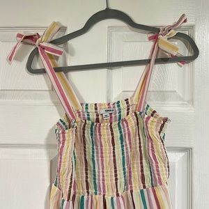Sonoma Maternity Striped Maxi Dress